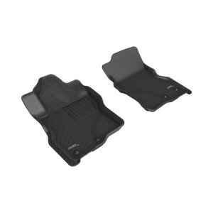 Nissan Frontier Floor Mats - Front - 3D MAXpider - Kagu Series - Black - `22-`23